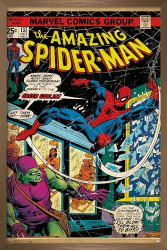 Vista 12 de Trends International Marvel Comics - Spider-Man - Portada #137 Póster de pared, 22.375" x 34", versión premium sin marco