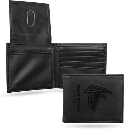 Vista 8 de Rico Industries NFL - Billetera personalizada con grabado láser, delgada/ligera, gran regalo (elige tu color), Arizona Cardinals, Arizona Cardinals