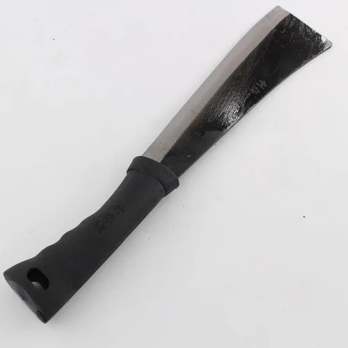 Vista 4 de Cuchillo de caza, cuchillo de carpintería al aire libre, machete de granja, cuchillo de corte de árboles. Cortar, cavar. Bueno para pesca, caza