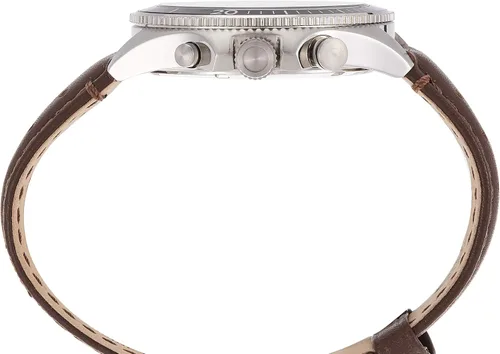 Vista 3 de Fossil de los hombres ch2943Wakefield Chronograph Reloj con correa de piel color café