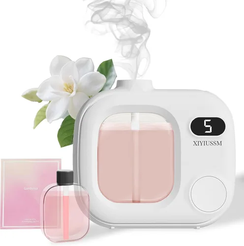 Vista 10 de Difusor de Aceite Esencial Sin Agua Portátil, Máquina de Aromaterapia Inalámbrica para Hogar, Oficina, Auto, Habitación Grande. Difusor Ultrasónico