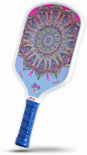 Vista 20 de 4Joy Pala de pickleball Premio - Fibra de carbono T700, núcleo de 0.63 pulgadas, aprobada por USAP
