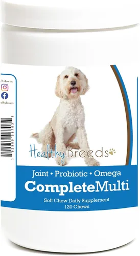 Vista 54 de Healthy Breeds Affenpinscher todo en uno multivitamínico suave masticable 120