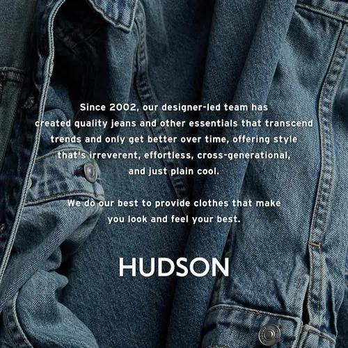 Vista 5 de HUDSON Men's Blake Slim Straight Leg Jean