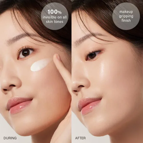 Vista 5 de Melixir Airfit Invisible™ Protector solar SPF 50, Protector solar de amplio espectro de arroz coreano para la cara, ácido hialurónico, protección