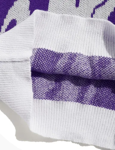 Vista 83 de ZAFUL Y2K - Suéter casual con estampado de llama estética para hombre, suéter de punto holgado, manga larga, cuello redondo