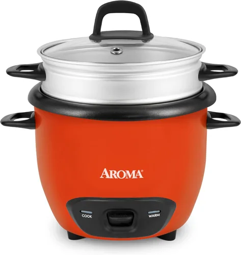 Vista 9 de AROMA® 6 tazas (cocidas) / olla para arroz y granos de 1.5 cuartos (ARC-743-1NGBL), azul claro