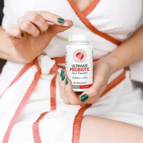 Vista 2 de Silver Fern Brand Ultimate Probiotic – Probióticos para mujeres y hombres – Suplemento de salud intestinal formador de esporas de 8 mil millones