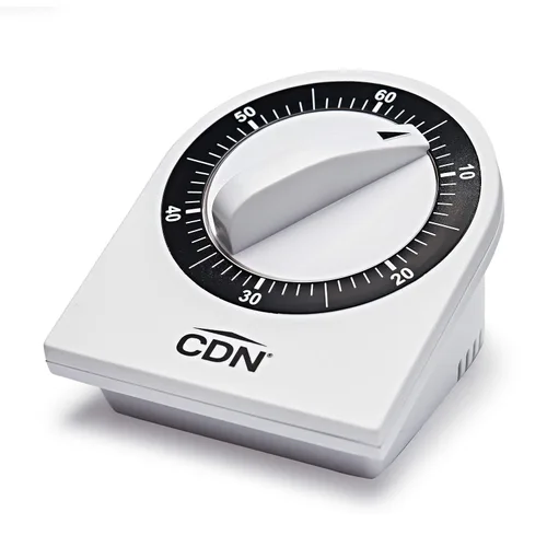 Vista 8 de CDN Temporizador Mecánico Compacto de 60 Minutos - Negro, Negro
