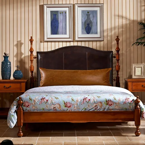 Vista 2 de PANOD Fundas Decorativas de Almohada Lumbar 20 x 30, Fundas de Almohada Larga de Cuero Sintético Premium para Sofá de Granja, Sofá, Cama, Sala