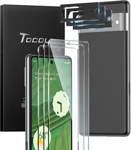 Vista 9 de TOCOL Intnl Pack - Protector de pantalla de vidrio templado de privacidad para iPhone 13 Mini de 5.4 pulgadas, protector de lente de cámara, sin
