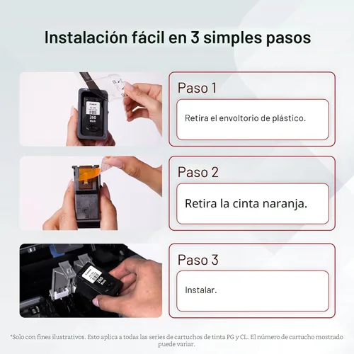 Vista 8 de Canon PG-240XL Cartucho de tinta negra, compatible con MG3620, MG3520, MG4220,MG3220 y MG2220