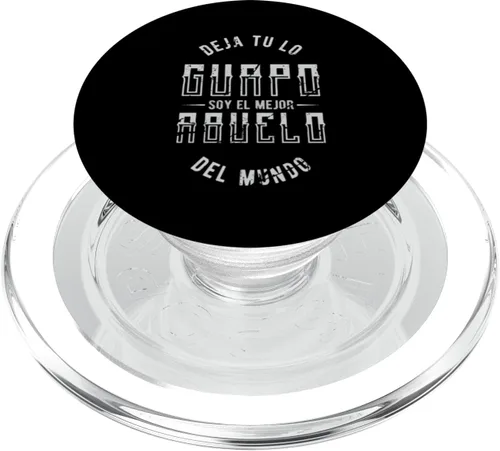 Vista 8 de Deja tu lo Guapo Soy el Mejor Abuelo del Mundo PopSockets Adhesivo PopGrip