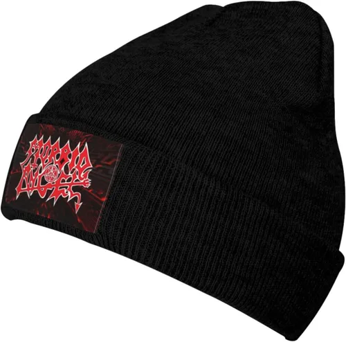Vista 8 de Beanies for Mens Womens - Basic Unisex Cuffed Skull Caps Knitted Winter Hat Classic Sleep Hats for Hiking Gardening