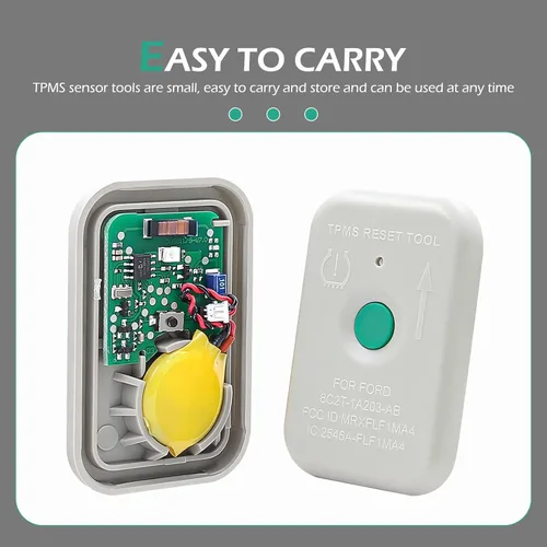 Vista 4 de Herramienta TPMS, herramienta de programación de sensor de monitoreo de presión de neumáticos, repuesto de instrumento de reinicio de presión