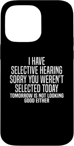 Vista 21 de iPhone 16 Funny Sarcastic Humor Quote Joke Saying Gifts for Men Women Case