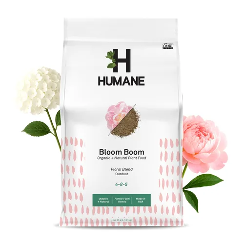 Vista 10 de Humane Bloom Boom Organic Plant Food - Premium Floral Blend Organic Fertilizer in a Convenient Shaker