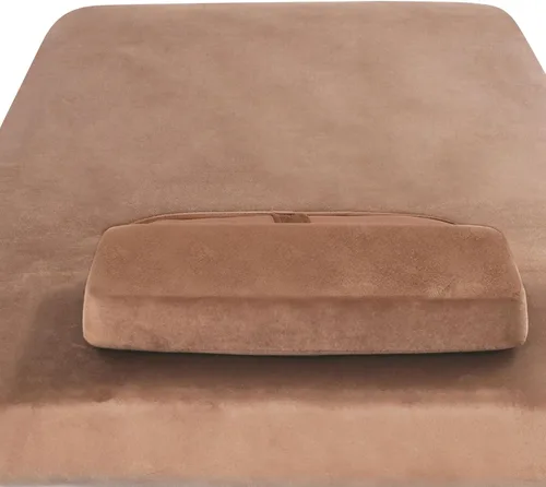 Vista 8 de Cama de masaje ancha, camas faciales de spa, ajuste del respaldo de 0-45°, cama de tratamiento físico para belleza, peluquería, tratamiento