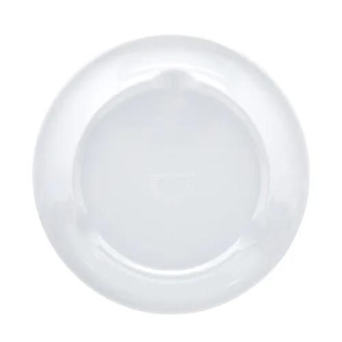 Vista 4 de AmazonCommercial Simplicity - Juego de 6 platos ovalados de melamina blanca de 7.25 pulgadas