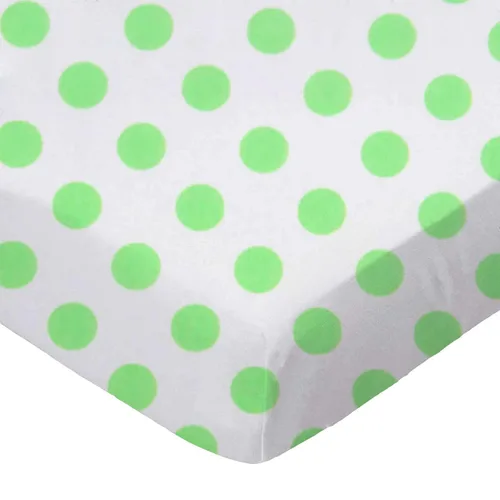 Vista 7 de SheetWorld - Sábana bajera ajustable de 100 % algodón percal, para jugar Joovy 38 x 38 pulgadas, círculos de colores, negro, fabricada en Estados