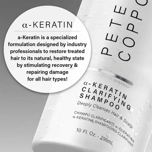 Vista 4 de PETER COPPOLA a-Keratin Champú Clarificante (3 oz.)