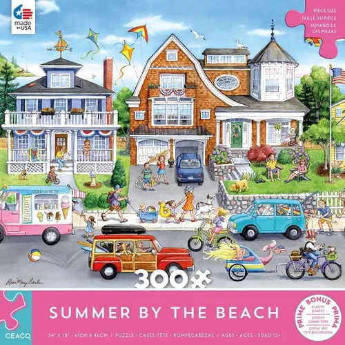Vista 3 de Ceaco - Summer by The Beach - Rompecabezas de 300 piezas