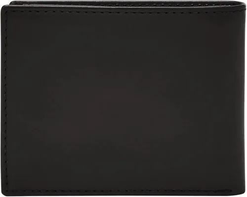 Vista 2 de Fossil Men's Derrick Leather RFID-Blocking Bifold Passcase with Removable Card Case Wallet