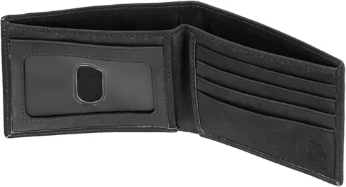 Vista 3 de Steve Madden - Cartera para hombre con llavero negro