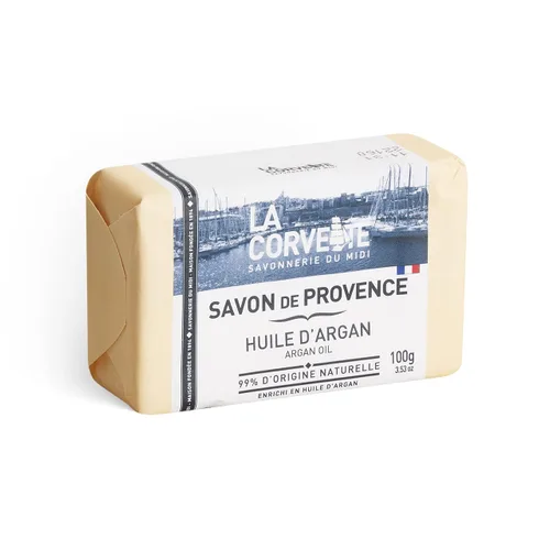 Vista 3 de La Corvette Jabón Provenza ACEITE DE ARGÁN, 3.53 oz