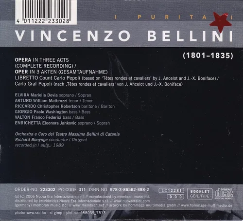 Vista 2 de Bellini - I Puritani