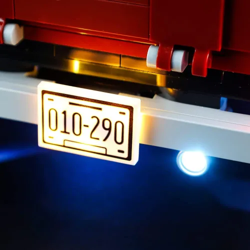 Vista 4 de Kyglaring Kit de luces LED compatible con Lego Set 10290, accesorios de iluminación compatibles con camioneta Creator, solo luces