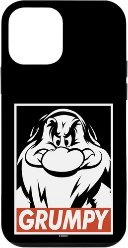 Vista 12 de iPhone 13 Disney Snow White & The Seven Dwarfs Funda de retrato gruñón