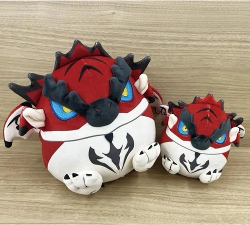 Vista 3 de Capcom Monster Hunter: Zinogre Peluche en miniatura en forma de huevo