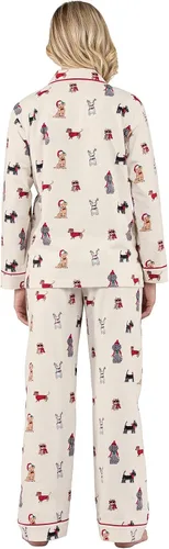 Vista 96 de PajamaGram Conjunto de pijama para mujer – Pijama para mujer, jersey novio, 100% algodón