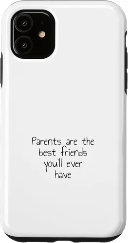 Vista 8 de iPhone XR Parents are the best friends you'll ever have Case
