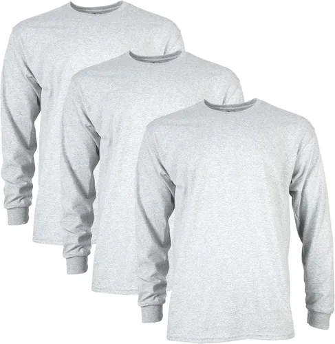 Vista 171 de Gildan - Camiseta de manga larga de algodón ultra estilo G2400 para adultos, paquete múltiple
