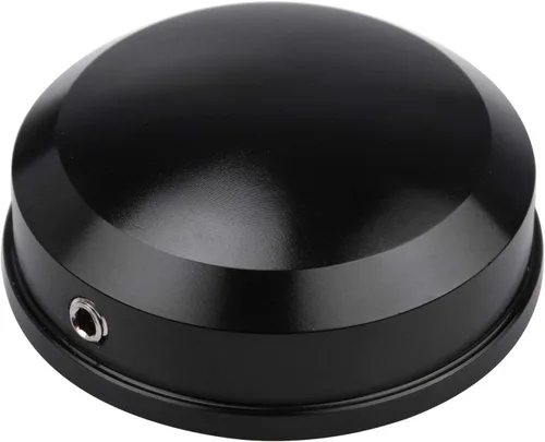 Vista 6 de 3 piezas CNC aluminio superior horquilla tuerca tapas para Harley Dyna Softail Sportster, negro