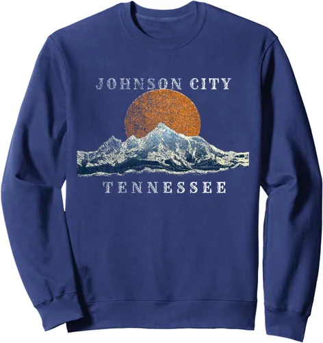 Vista 6 de Johnson City Tennessee Mountain Sunset Scene Sudadera