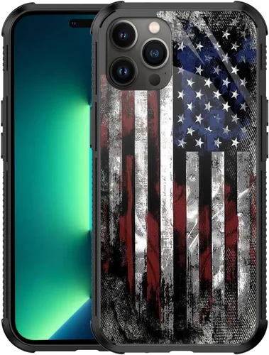Vista 32 de Funda para iPhone 11 Pro, Funda con Bandera Americana para iPhone 11 Pro Diseño para Hombres Niños [Anti-Rayones] Antideslizante+A Prueba de Golpes