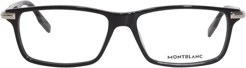 Vista 2 de Gafas de sol Montblanc MB 0217 O- 001 NegroTransparente, Negro Transparente Negro, 5515145