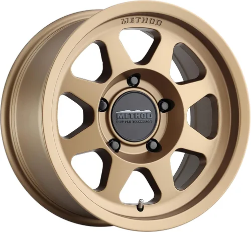 Vista 4 de Method Race Wheels 701 Negro Mate 16x8 pulgadas, 5x120, desplazamiento de 0mm, 4.5 pulgadas de eje posterior, MR70168052500 Mate negro