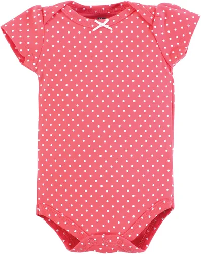 Vista 256 de Hudson Baby baby-girls Cotton Bodysuits 3-pack