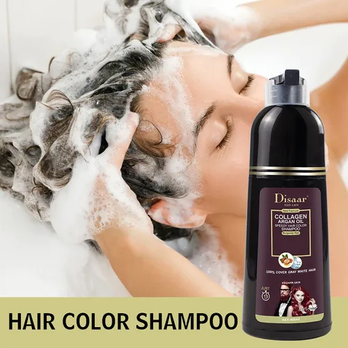 Vista 7 de DISAAR Beauty - Cubierta de champú color gris y blanco, de larga duración, 13.5 fl oz/13.53 fl.oz (rojo burdeos)