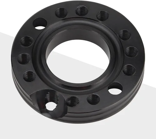 Vista 4 de GOOFIT Adaptador espaciador de carburador negro de 1.102 in para colector de admisión de repuesto para 50cc 70cc 90cc 125cc Sunl Taotao NST ATV Quad