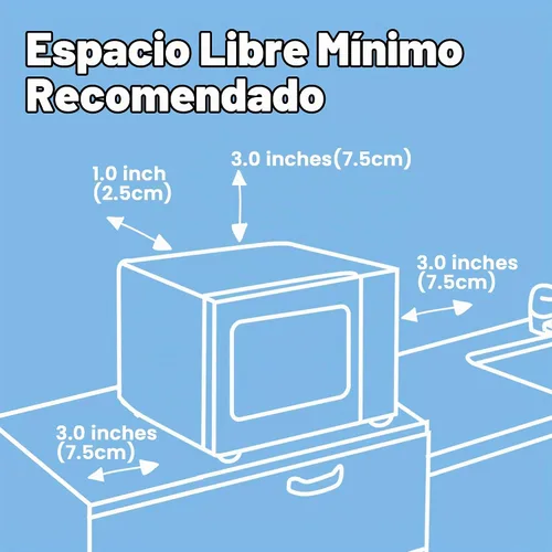 Vista 7 de COMFEE' CM-M093ARD - Horno microondas retro con 9 programas preestablecidos, cocción rápida de varias etapas, función de reinicio del plato