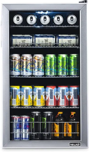 Vista 7 de NewAir - Nevera y refrigerador para bebidas, acero inoxidable