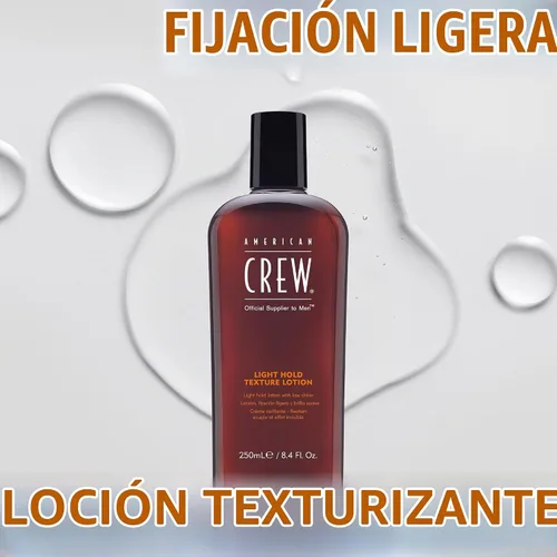 Vista 7 de American Crew Loción de textura ligera para cabello fino, 8.4 fl oz