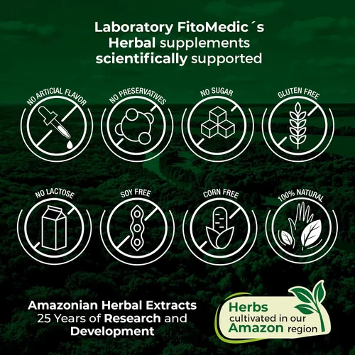 Vista 6 de FITO MEDIC'S Laboratorio shilajit Shilajit Cápsulas 180 Cápsulas.