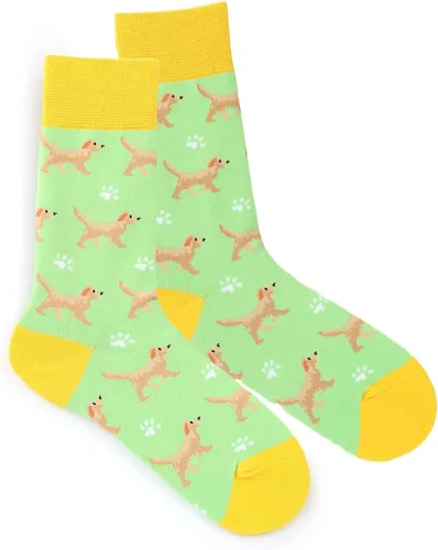 Vista 6 de Knapfold Calcetines para perro para mujer, diseño de perro