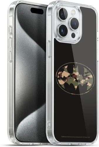 Vista 469 de Head Case Designs Funda de gel con licencia oficial de Batman DC Comics Bat Signal Logos [protección de grado militar] compatible con Apple iPhone 7